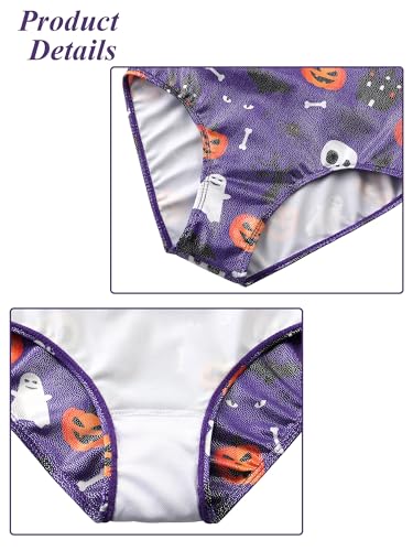 Girls 3/4 Sleeve Gymnastics Leotard with Mesh & Sequins - Purple 3-4T