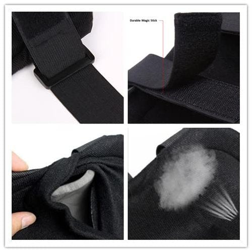First to act tactical Military Tactical Knee Pad Elbow Pad Set Airsoft Knee Elbow Protective Pads Combat Paintball Skate Outdoor Sports Safety Guard Gear (Black-Set of 4, M-for Adult)