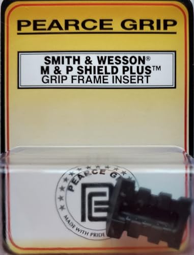 Grip Frame Insert for Smith & Wesson M&P Shield Plus 9mm - Black
