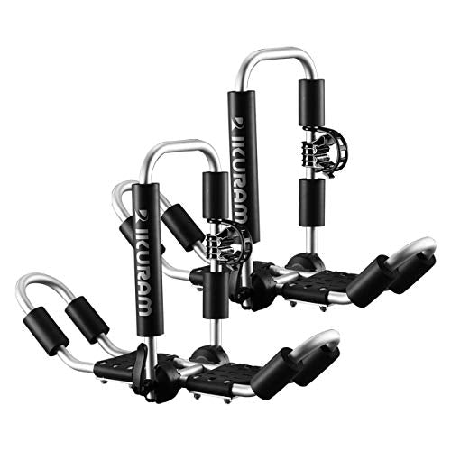 Folding J-Style Kayak Roof Rack Carrier for SUVs & Cars
