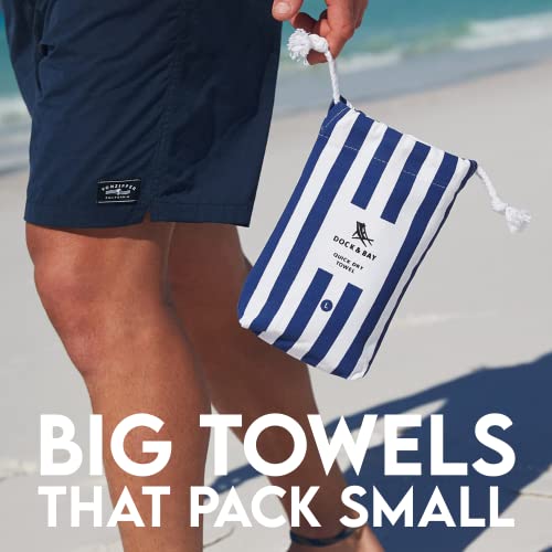 Quick Dry Beach Towel - Large Sand-Resistant Microfiber