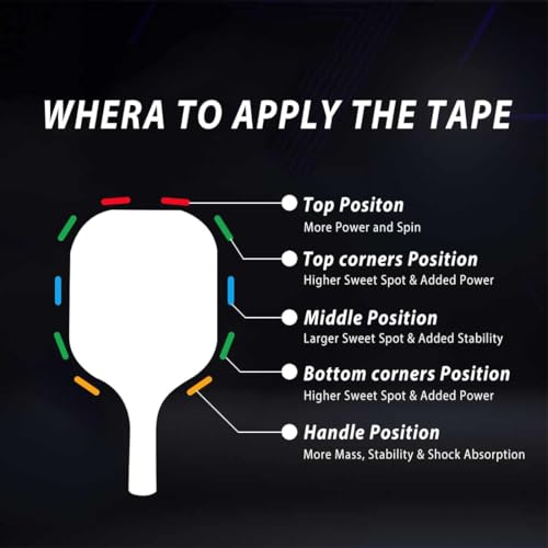 30pcs 3g Silver Lead Tape for Pickleball Paddles - 10 Pack
