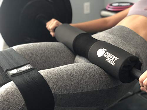 Heavy Resistance Booty Band - Non-Slip Fabric Glute Circle - Black