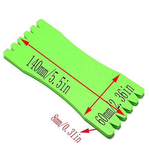 Fishing Line Winding Boards - 5PCS Foam Holders for Quick Storage
