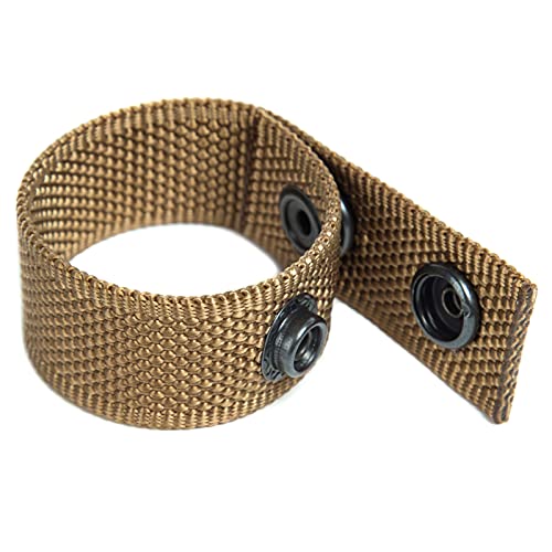 Duty Belt Keeper with Double Snaps for 2¼" Belts - Khaki