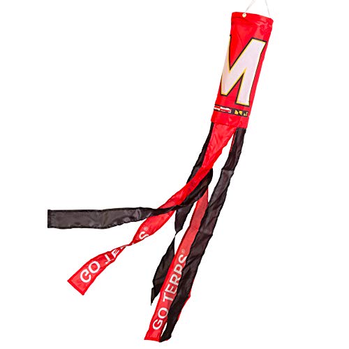 Maryland Terrapins Windsock - 40" Polyester with Team Colors