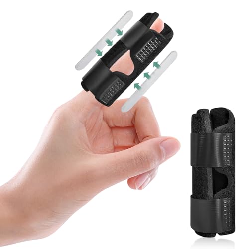 Finger Splint - Adjustable Trigger Finger Brace with Metal Bars