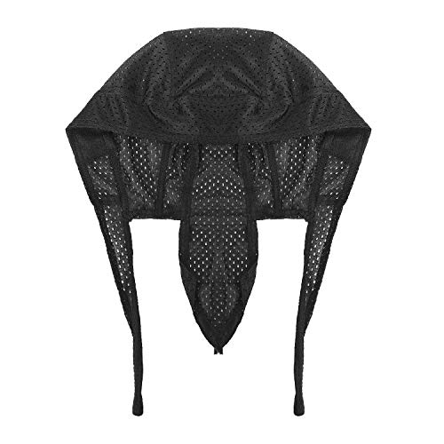 Quick Dry Beanie - Black Skull Cap with UV Protection