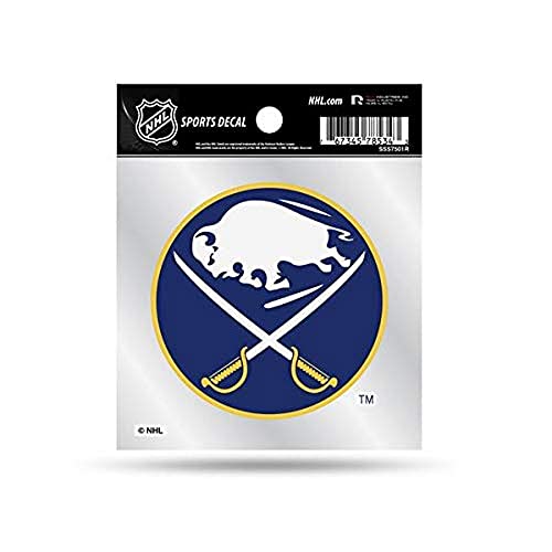 Buffalo Sabres Retro Decal - 7"L x 5"W Team Color