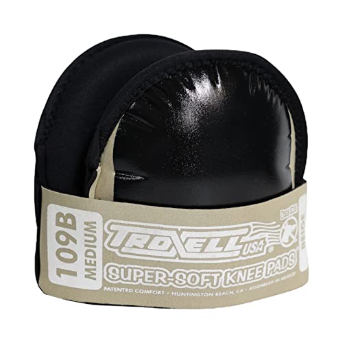 TROXELL USA - SuperSoft Beige 109 Knee Pad (Small Size/Bagged in Pairs)