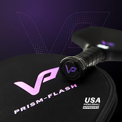 Carbon Fiber Pickleball Paddle - 16mm Foam Injected Walls - Flash