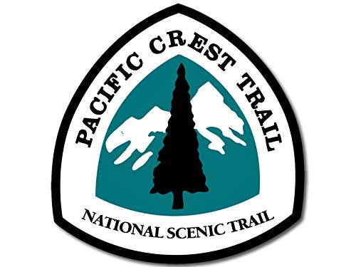 Pacific Crest Trail Sticker - 3 Inch Vinyl Decal for Outdoor Gear