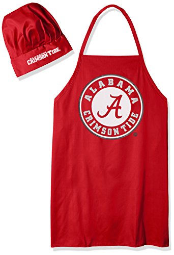 Alabama Crimson Tide Chef Hat & Apron Set - One Size