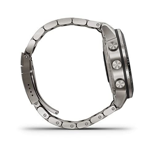 Garmin MARQ Aviator Luxury Tool Watch - 46 mm Titanium, GPS & Weather