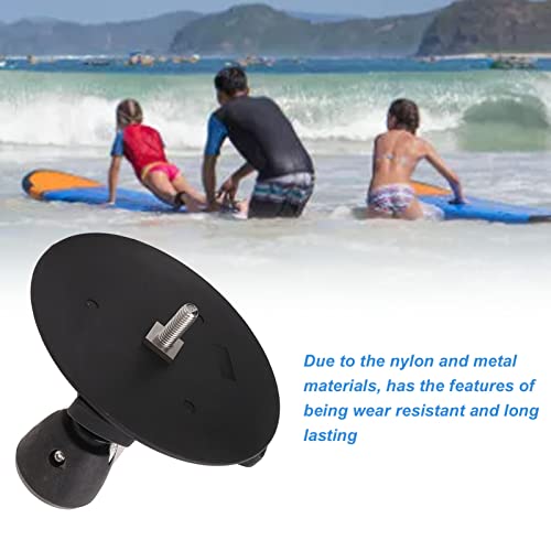 Windsurfing Mast Base - 360° Universal Black Nylon & Metal