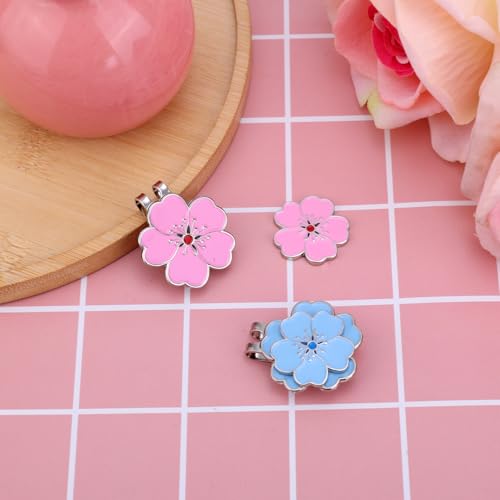 Gosknor Golf Marker Magnet Hat Clip Set Flower Shape Ball Bag