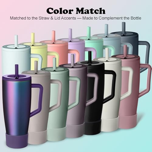 2Pcs Silicone Boot for Brumate Era Tumbler - Matte Black