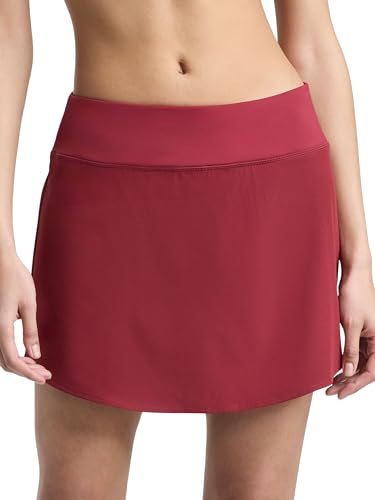 Champion Women's Courtside 15" Skort - Medium Pomegranate C Logo