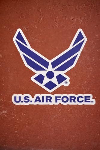 U.S. Air Force Decal - Officially Licensed Vinyl Sticker, 5.5" x 4.25"