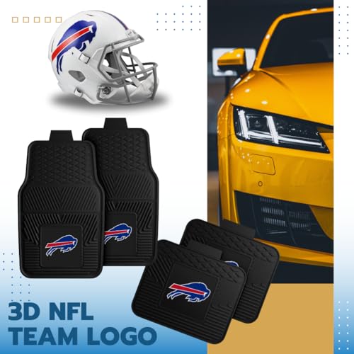 Buffalo Bills All-Weather Car Mats Set of 4 - Universal Fit