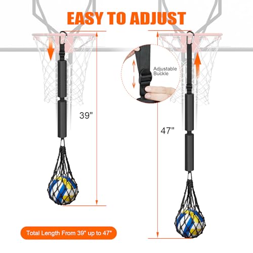 Adjustable Volleyball Spike Trainer for Improving Jumping & Power