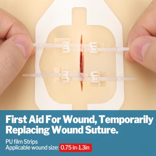 Emergency Wound Closure Kit - 14 Pack Butterfly Bandages