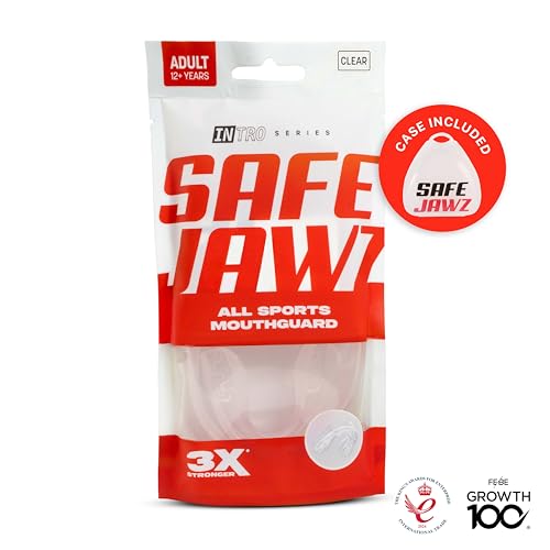 Slim Fit Mouth Guard for Adults & Youth | Sports Mouthpiece with Case