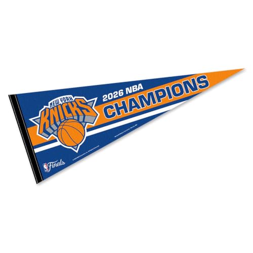 New York Knicks NBA Champions Pennant Flag - 12x30 Inch