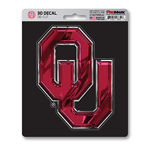 Oklahoma Sooners Logo Decal - UV Resistant Vinyl Sticker