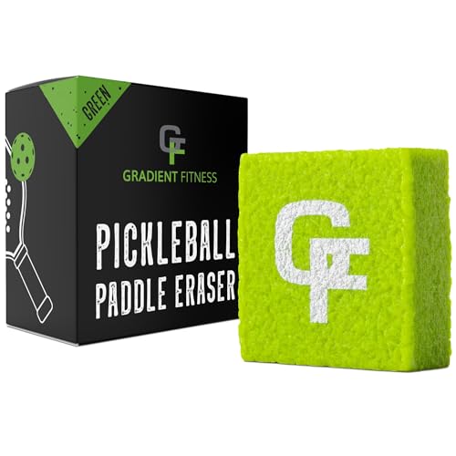 Pickleball Paddle Eraser - Green Natural Cleaner for Grip