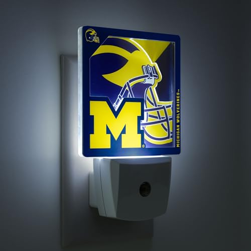 NCAA Team Logo Nite Light with Laser-Cut Design