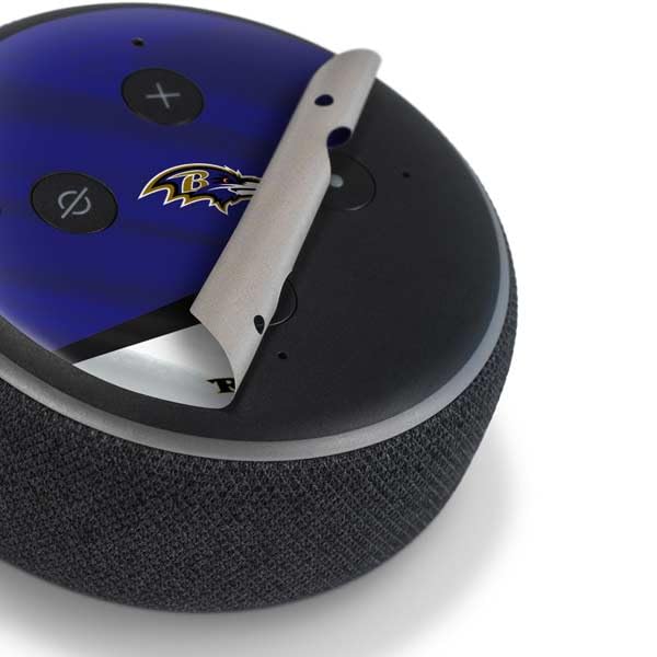NFL Baltimore Ravens Decal Skin for Amazon Echo Dot 3