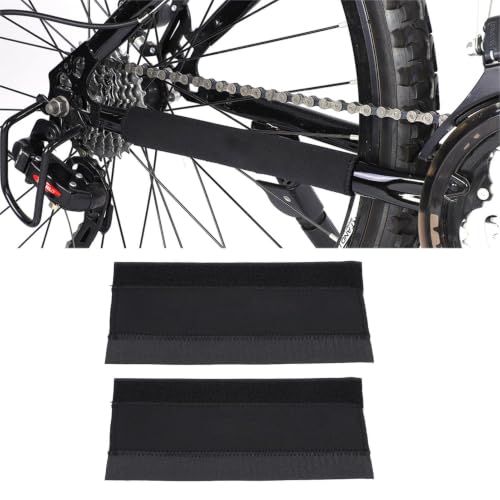 Neoprene Bike Chainstay Protector - 2 Pcs Durable Cover