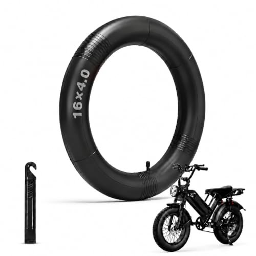 16x4 Fat Tire Inner Tube for Electric Bikes | Heavy-Duty Butyl with Schrader Valve