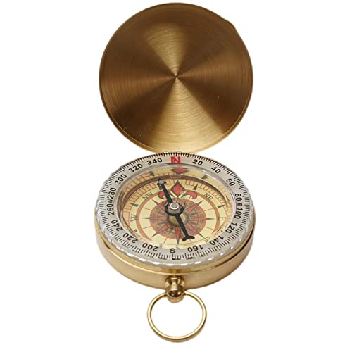Classic Portable Pocket Compass for Hiking & Outdoor Activities