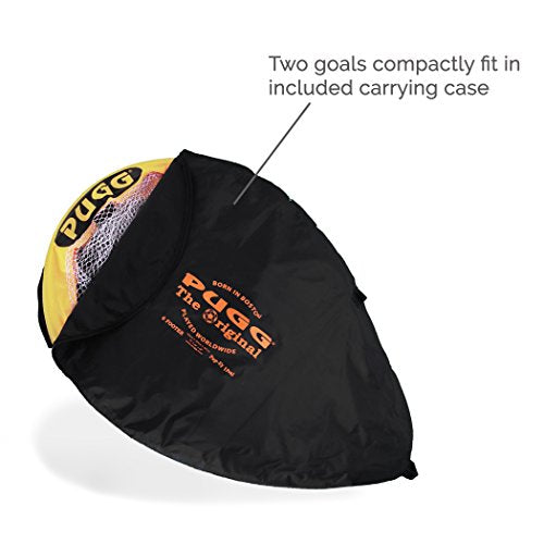 6 Foot Portable Soccer Goal Set with Knitted Poly Net