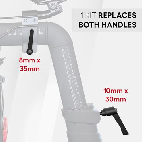 Peloton Seat & Handlebar Adjustment Handles Kit, 2-Pack