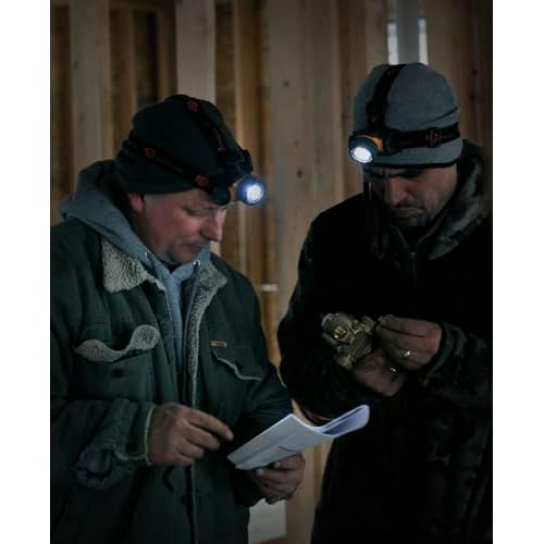 Streamlight 61301 Argo LED Head Mount Headlamp, Yellow - 150 Lumens