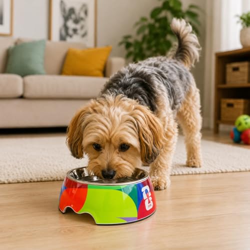 FIFA Stainless Steel Dog Bowl - Non-Slip, 160ML for Small Pets
