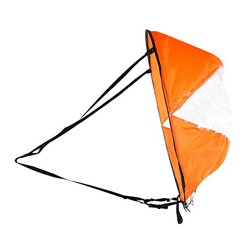 15-Inch Foldable Kayak Sail Kit with Clear Window