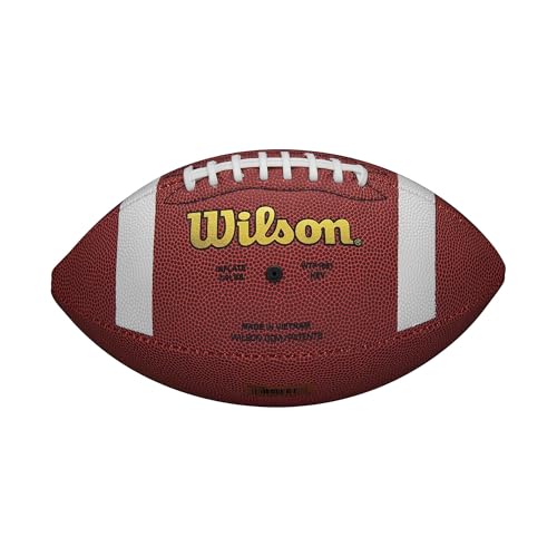 Youth Wilson NCAA Composite Football - Durable All-Weather Design