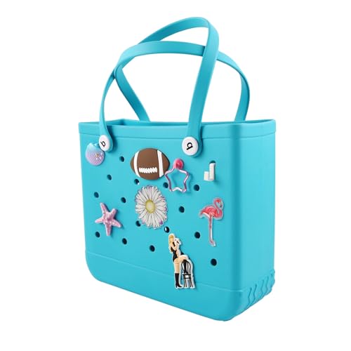 Acrylic Volleyball Bag Charm for Bogg Bag & Tote Bags