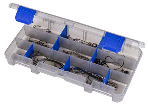 Zerust MAX Tackle Box - 18 Compartments, Smoke Gray - 9.125" x 5" x 1.25"