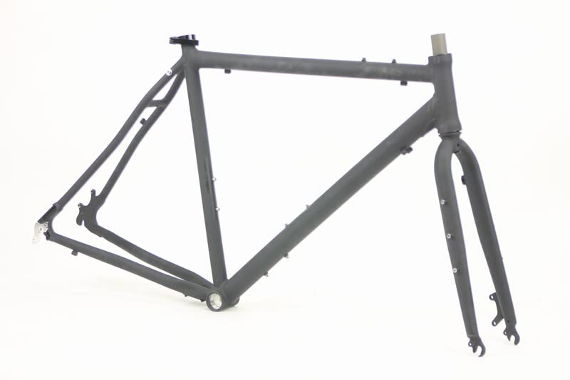 Aluminum Road Bike Frame with Fork for 700c Wheels - 56cm