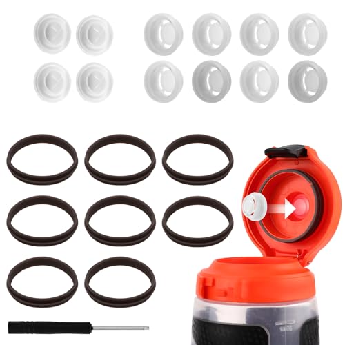 8-Pack Rubber Dispensing Valves for Gatorade Water Bottles