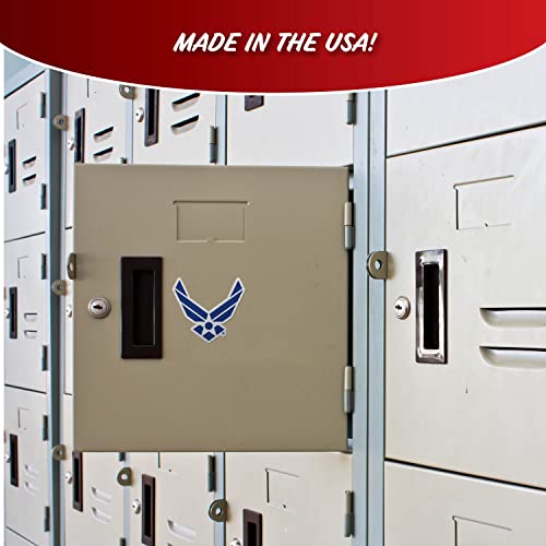 US Air Force Decals - 4-Piece Military Sticker Set for Cars, Phones & More