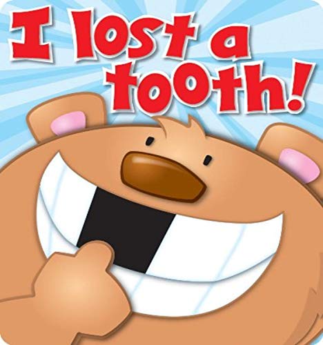 I Lost a Tooth Motivational Reward Stickers for Kids - 24 Pack
