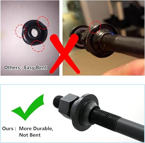 Quick Release Bicycle Hub Axle Set for Road & Mountain Bikes