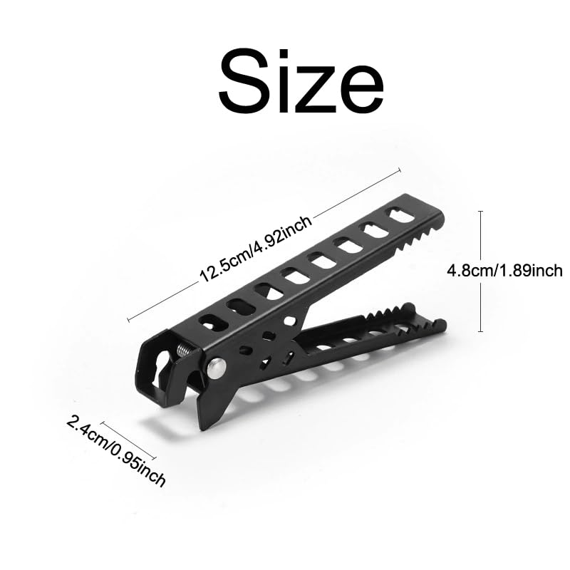2 Pack Anti-Scald Pot Gripper Clips for Camping Cookware