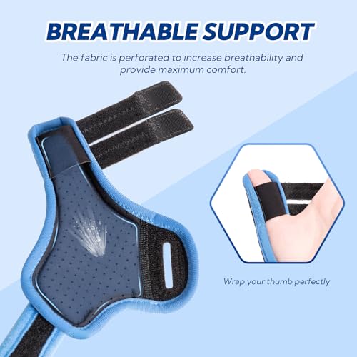 YiYame L/XL Trigger Thumb Splint for Dequervain's Tendonitis & Arthritis Support